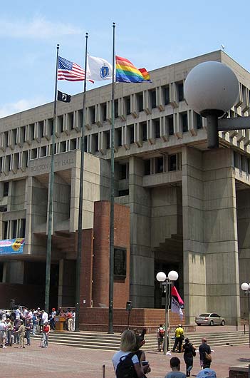 City Hall Flags