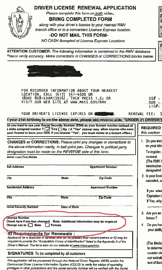 mass drivers license renewal